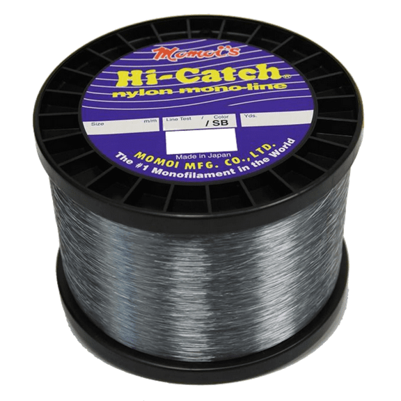 Momoi Hi-Catch Nylon Monofilament Line 2 Pound Spools Clear, 130#