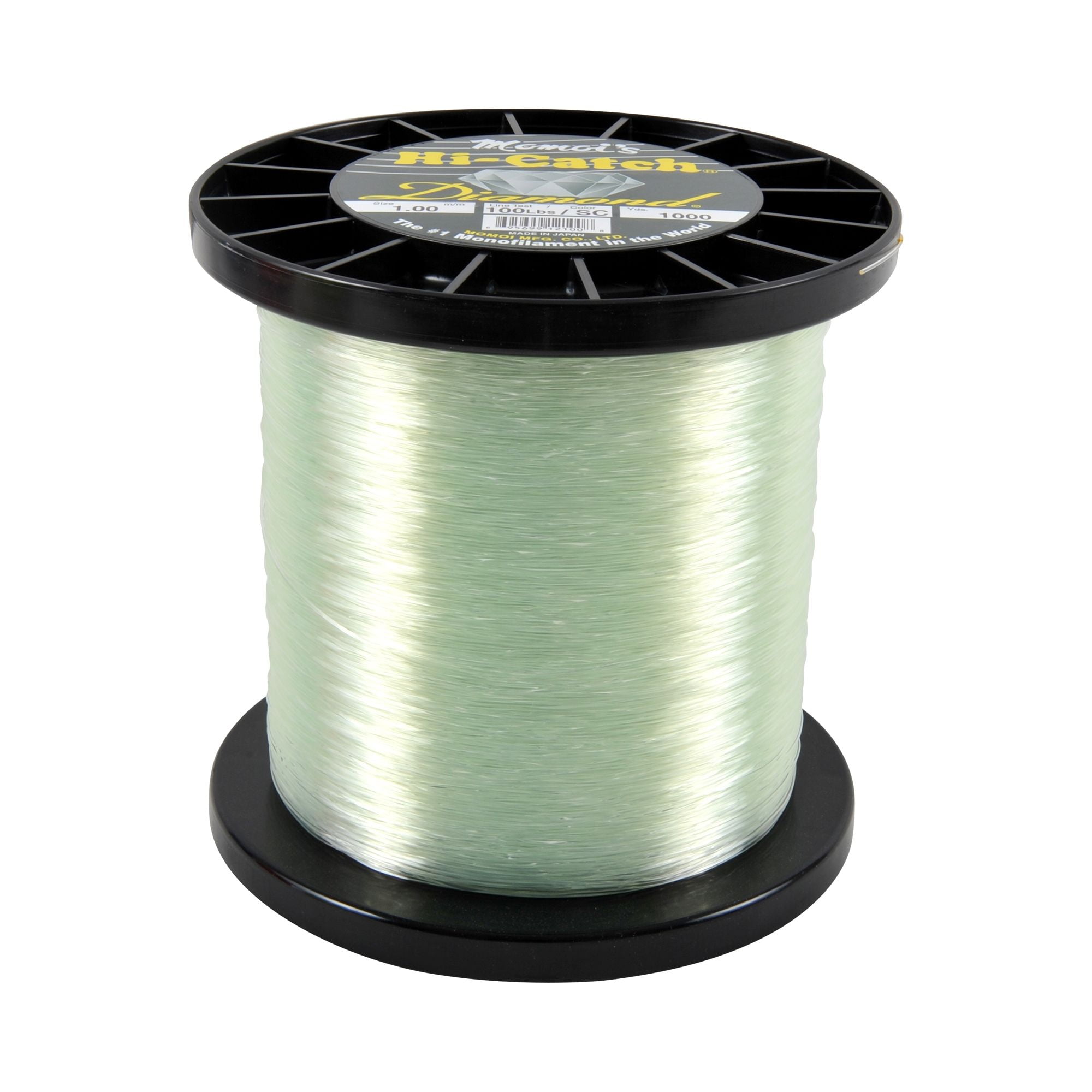 Momoi Hi-Catch Nylon Monofilament Line 5 Pound Spools Clear, 250#