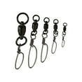 thumbnail image 1 of Diamond Fishing Products Diamond Rotary Ball Bearing Tournament Snap Swivels - 2PK 50#, 1 of 1