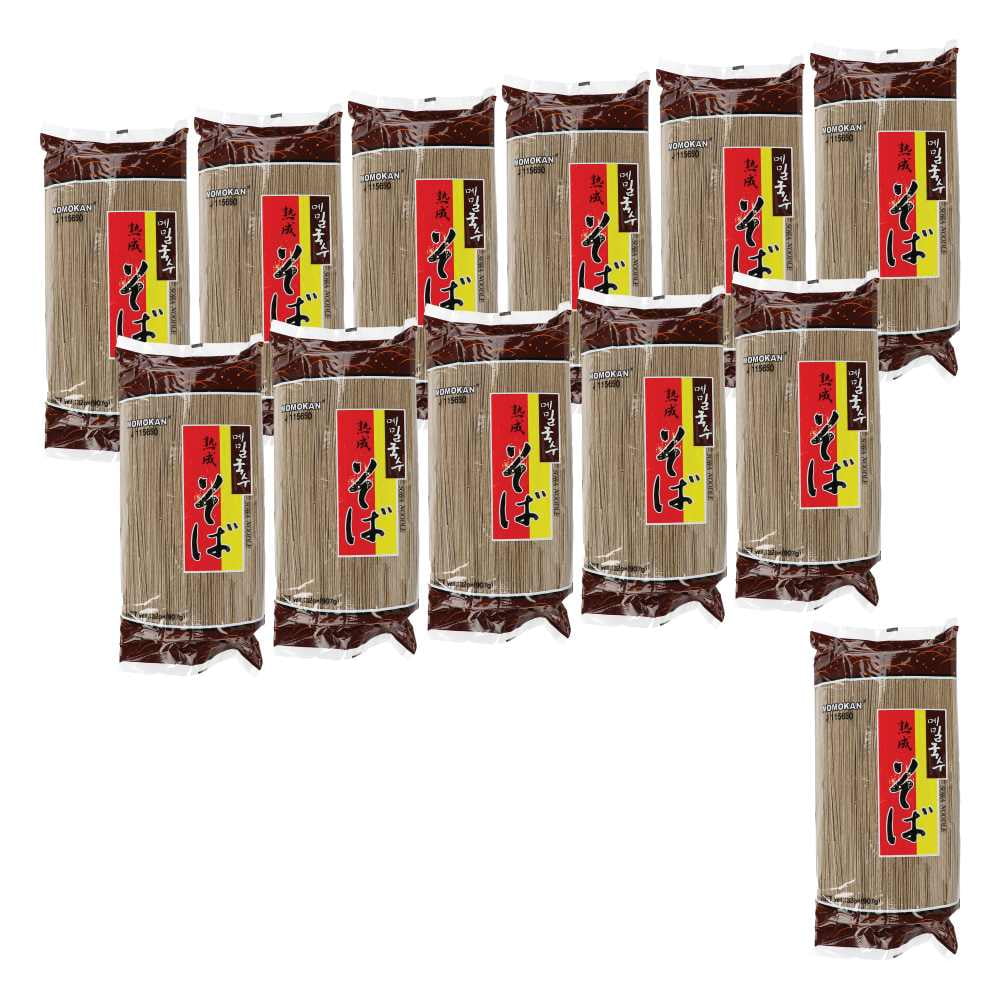 Momokan Soba Noodles, 32 oz, 12 Pack