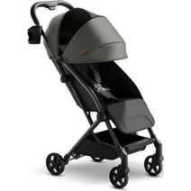 Mompush Lightweight Baby Stroller, Compact Stroller for Airplane Travel, Green, 14.2 lb, Unisex