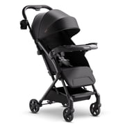 Mompush Lithe V2 Lightweight Stroller with Snack Tray, Newborn Nest Mode, Black, 17.3LB, Unisex