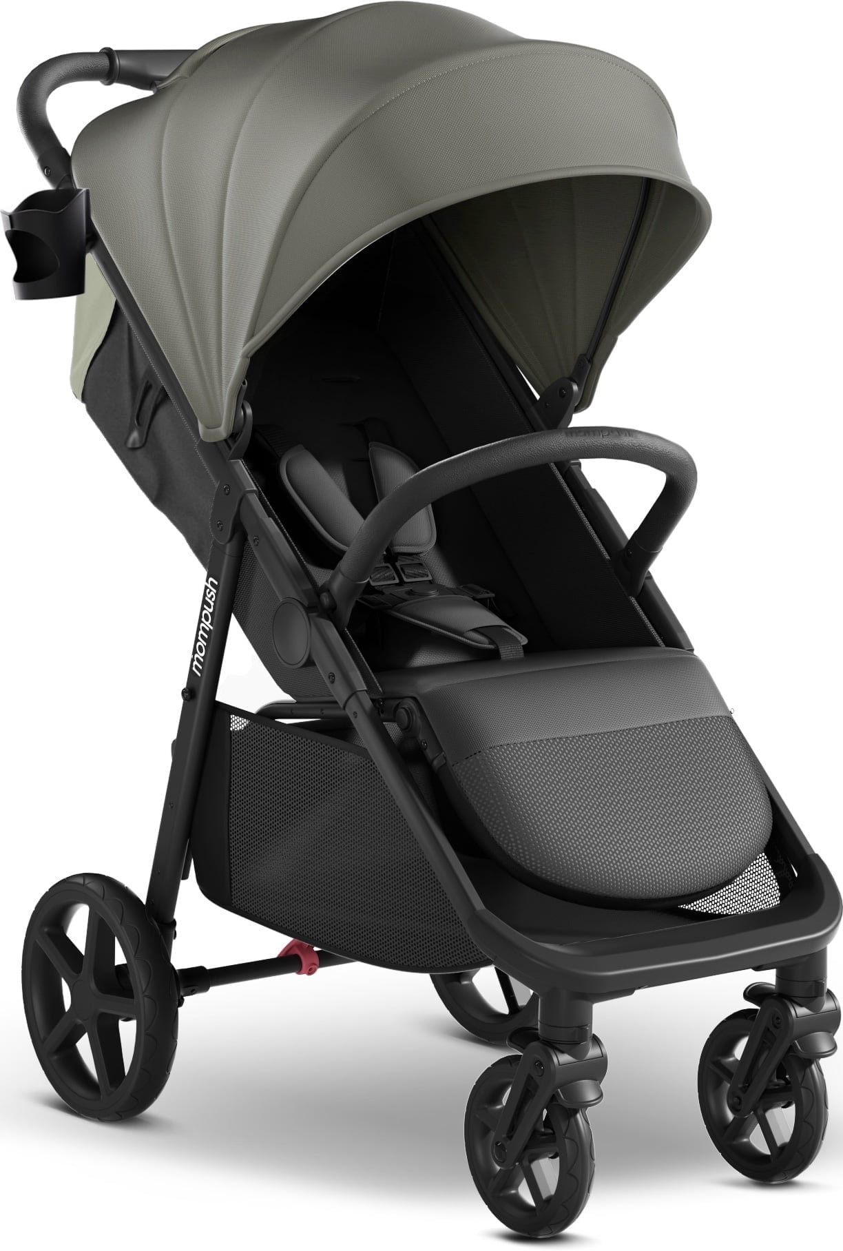 strollers with UPF 50+ canopy and mesh ventilation