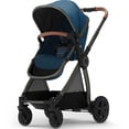 thumbnail image 1 of Mompush Ultimate2 Baby Stroller with Reversible Seat and Telescopic Handle, Navy, 25LB, Unisex, 1 of 7