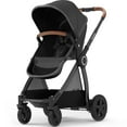 thumbnail image 1 of Mompush Ultimate2 Convertible Standard Stroller with Car Seat Adapter, Black, 1 of 7
