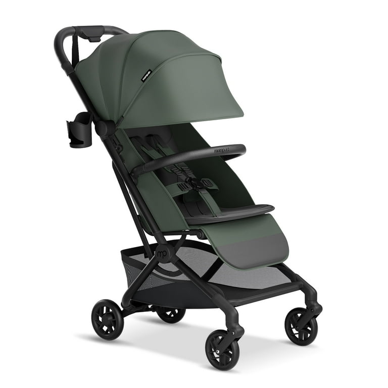 Mompush Velo Lightweight Travel Stroller with Lie-Flat Recline