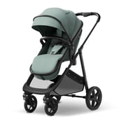 Mompush Wiz 2-in-1 Baby Stroller with Bassinet Mode, Reversible Seat and Large Canopy, Sage, 22.3LB, Unisex
