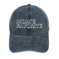 thumbnail image 1 of Moms Favorite Navy Hat Adjustable Funny Fashion Unisex Baseball Cap for Men Women, 1 of 7