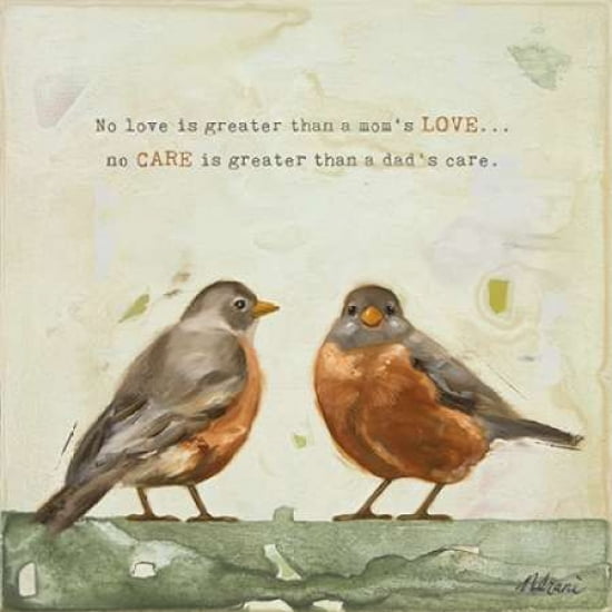 Moms Love Canvas Art - Ninalee Irani (24 x 24)
