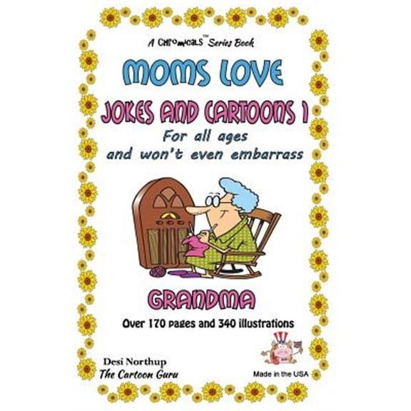 Moms Love...: Moms Love Jokes & Cartoons 1: in Black & White (Paperback)