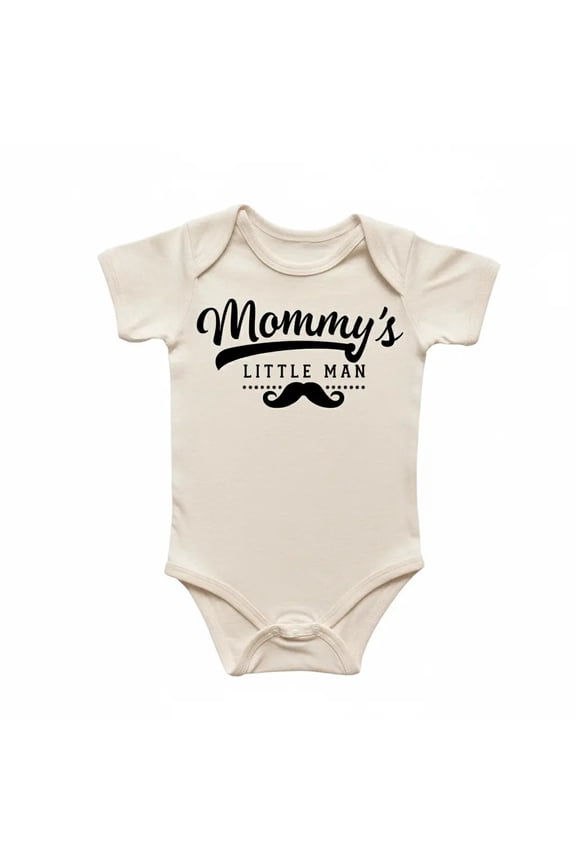 Moms Man 2 Newborn Baby Bodysuit