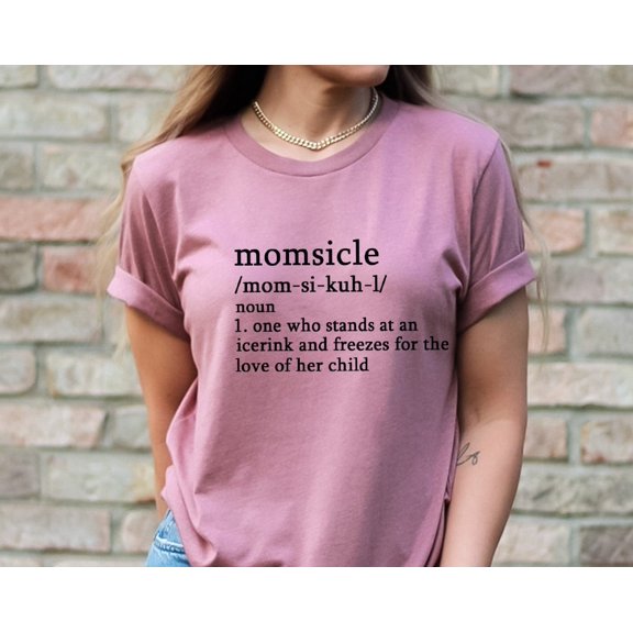 Momsicle Shirt Momsicle Definition Shirt Hockey Mom Shirt Motheramp39s Day Gift Baseball M