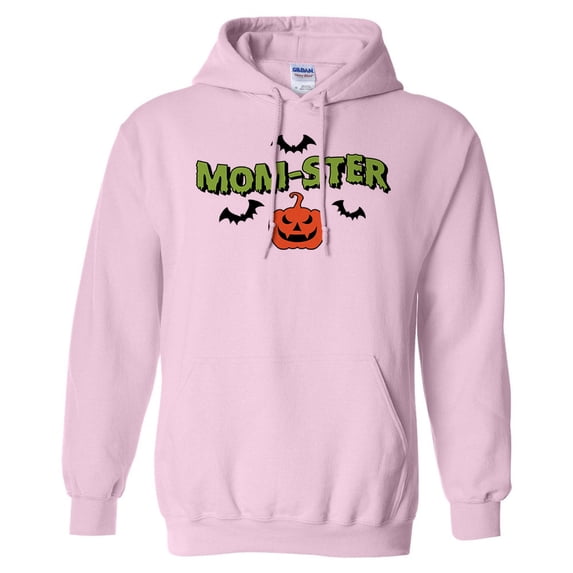 Momster Hoodie Sweatshirt Unisex 5X-Large Pink