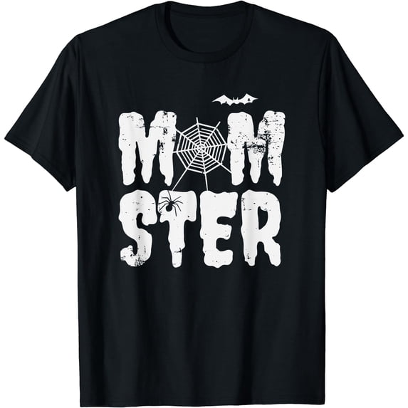Momster Monster Mom Halloween Funny Gift For Moms T-Shirt