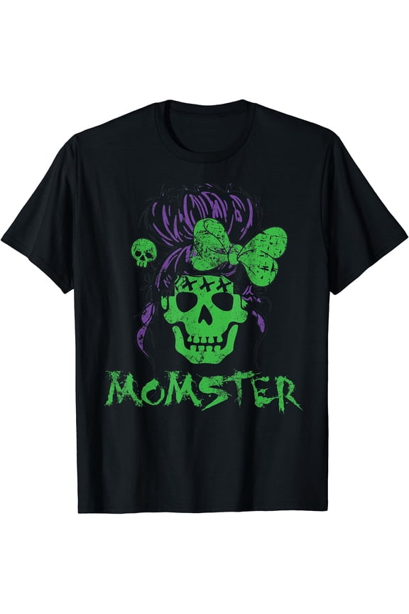 Momster Shirt For Women Retro Funny Horror Zombie Unisex S-5XL T-Shirt