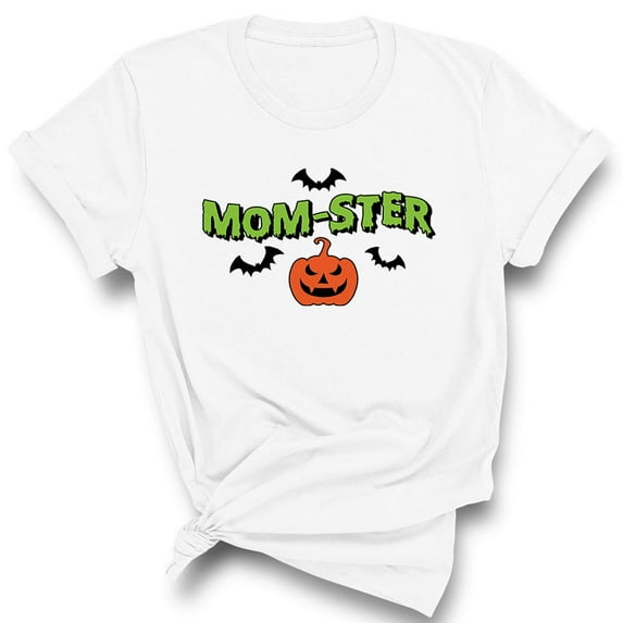 Momster Shirt Unisex Large White