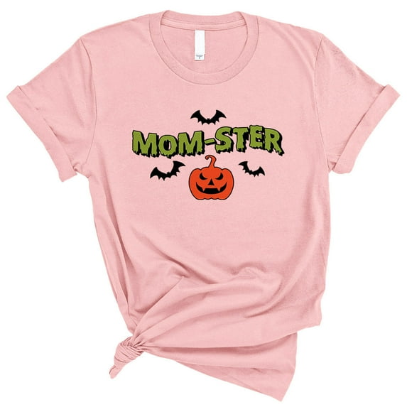 Momster Shirt Unisex Small Pink