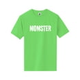 thumbnail image 1 of Momster Short Sleeve Neon T-Shirt, 1 of 1