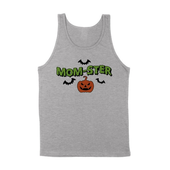 Momster Tank Top Unisex Small Grey