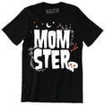 thumbnail image 1 of Momster With A skull Bones Happy Mothers day Men's T-Shirt, 1 of 4