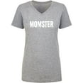 thumbnail image 1 of Momster Womens V-Neck T-Shirt, 1 of 3