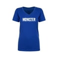 thumbnail image 1 of Momster Womens V-Neck T-Shirt, 1 of 2