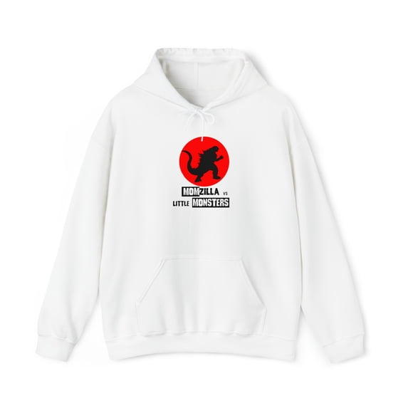 Momzilla vs Little Monsters Unisex Heavy Blend™ Hooded Sweatshirt Hoodie