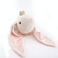thumbnail image 1 of Mon AMI Princess Bunny Stuffed Animal Head Wall Mount, Pink, 7, Crafted from Linen, Soft Velour, &A Gold Crown, Home Decor, Kids Playroom. Bedroom &Nursery DÃ©cor, 1 of 8