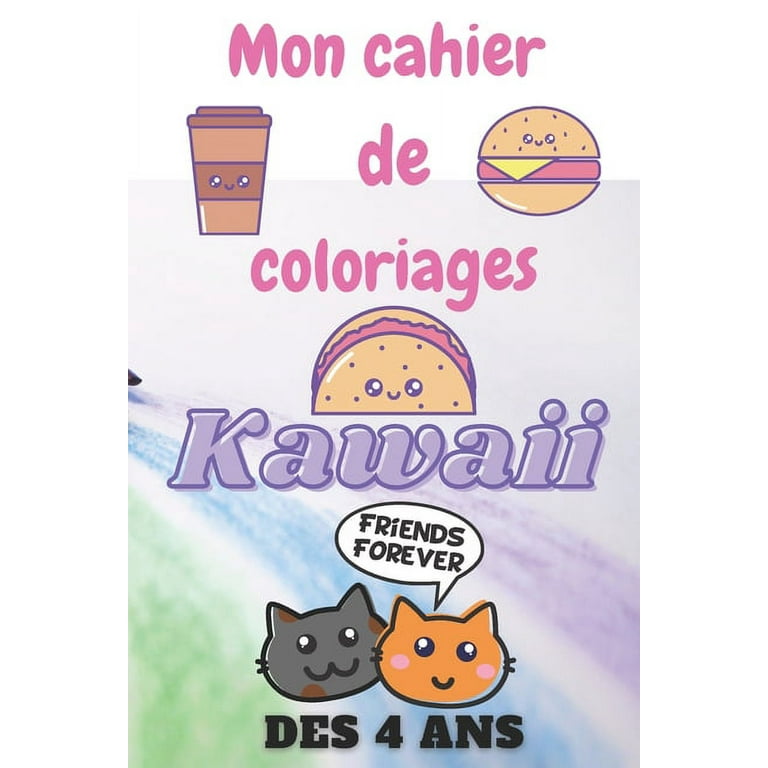 Mon carnet de coloriage : 60 merveilleux dessins à colorier et détacher -  Kimane Jeunesse