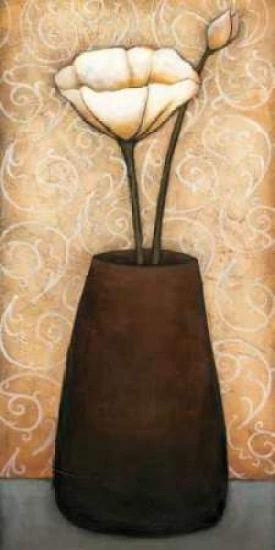Mon Jardine II Canvas Art - H Alves (24 x 48)
