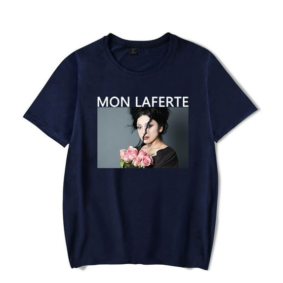 Mon Laferte Autopoietica Tour T-shirt Fashion Short Sleeve Hip Hop Crewneck T Shirt