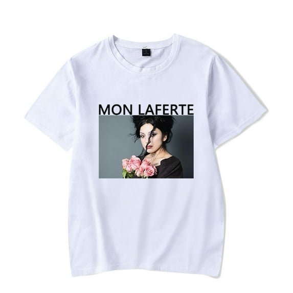Mon Laferte Autopoietica Tour T-shirt Fashion Short Sleeve Hip Hop Crewneck T Shirt