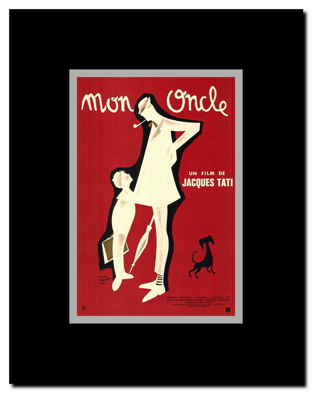 Mon Oncle Framed Movie Poster