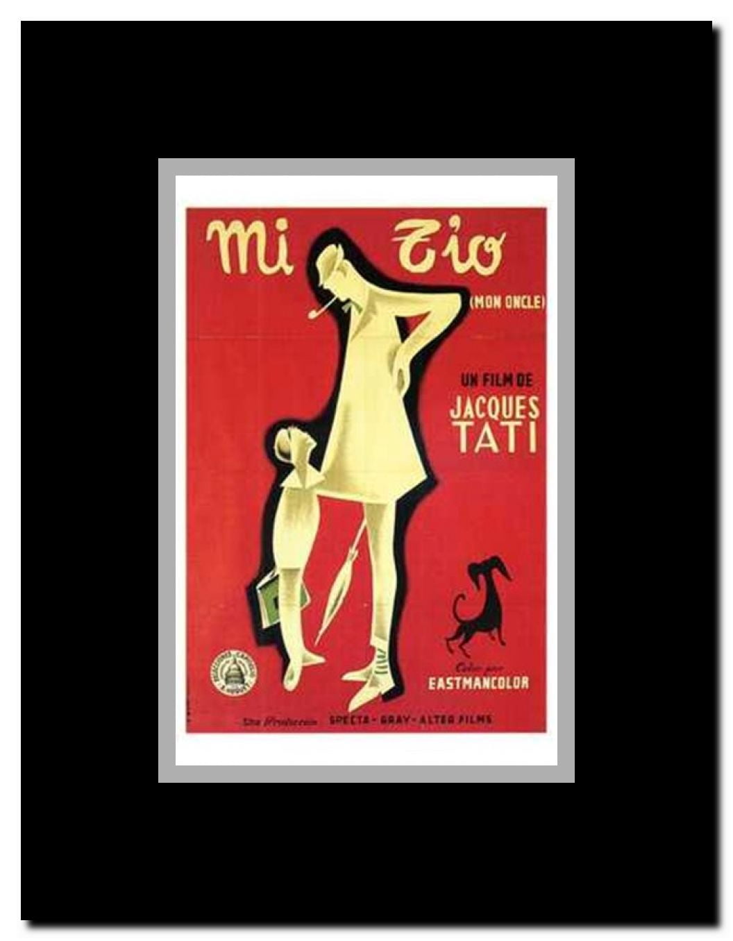 Mon Oncle Framed Movie Poster