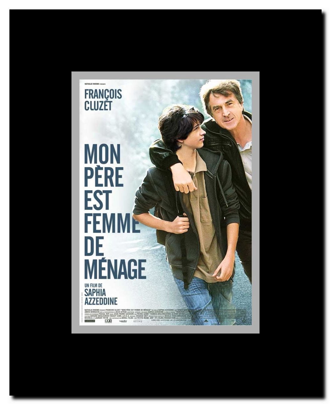 Mon pere est femme de menage Framed Movie Poster