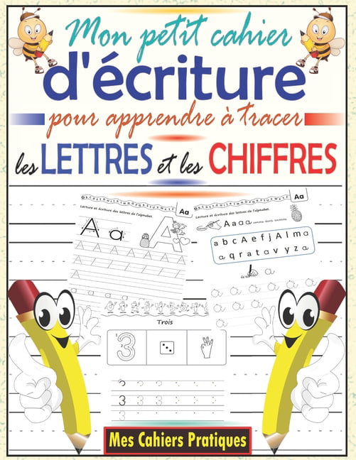  Cahier d'écriture maternelle: Apprenons à tracer les lettres, Livre d'activités pour les enfants à partir de 3 ans