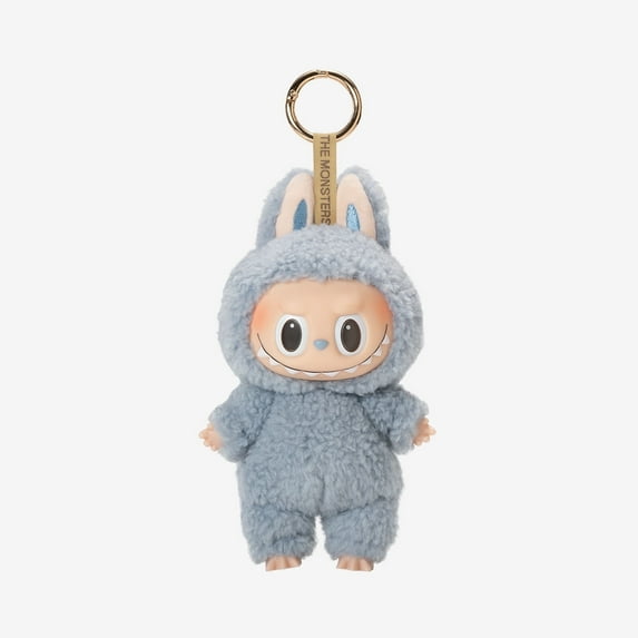 The Mon-sters Tasty Maca-rons 1.0 L'A#B.U.B.U Vinyl Plush Pendant Figurine, Soymilk Plush Doll Vinyl Face Hanging Keychain, Collectible Toys, Home Decorations, Christmas Halloween Gifts