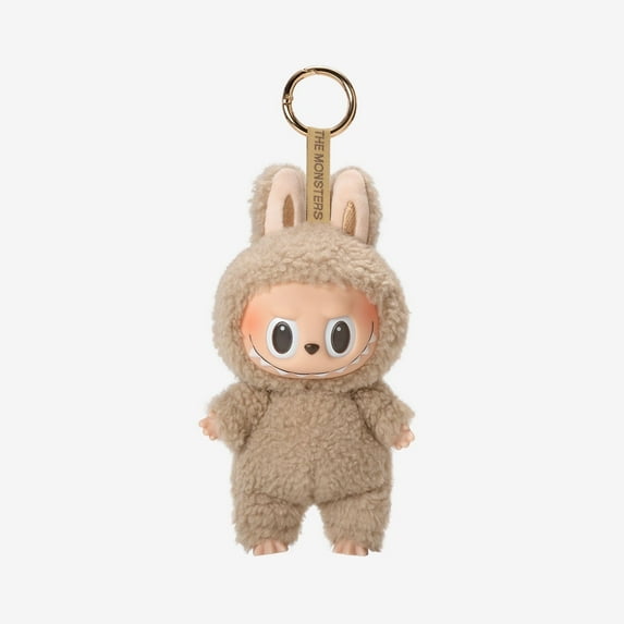The Mon-sters Tasty Maca-rons 1.0 LA#B.U.B*U Vinyl Plush Pendant Figurine, Soymilk Plush Doll Vinyl Face Hanging Keychain, Collectible Toys, Home Decorations, Christmas Halloween Gifts