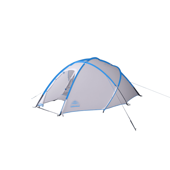 MonBlanc 4 Person Backpacking Tent Lightweight Dome Tent with Aluminum Poles