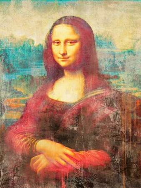 Mona Lisa 20 Canvas Art - Eric Chestier (22 x 28)