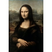 Mona Lisa C1503-5 Leonardo da Vinci 1452-1519 Italian Oil On Wood Panel Musee du Louvre Paris France Canvas Art - 18 x 24