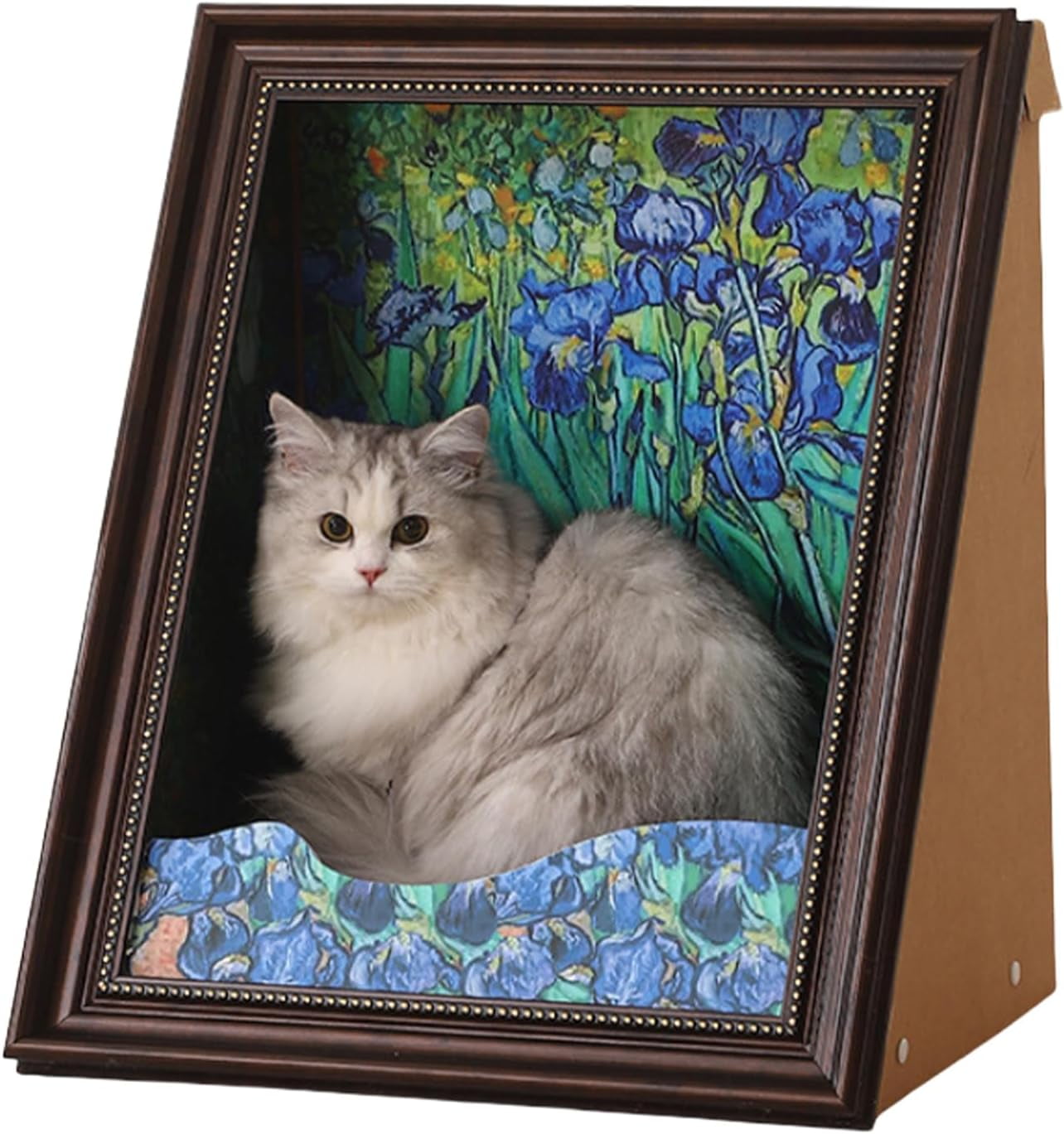 Mona Lisa Cat Scratcher Bed, Cat Living in Famous Painting, Art 4D Oil ...
