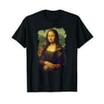 thumbnail image 1 of Mona Lisa Famous Art Stylish Design T-Shirt, 1 of 5