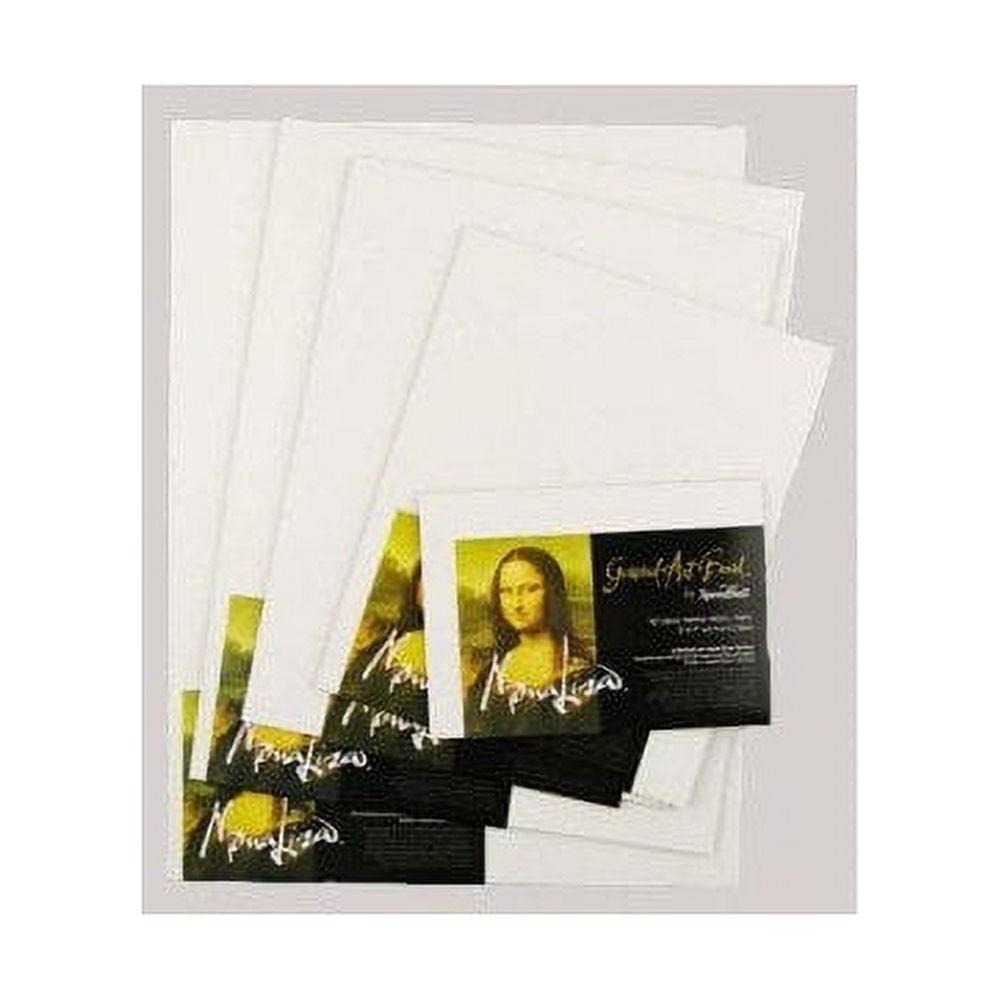 Mona Lisa Gessoed Masonite 16in x 20in