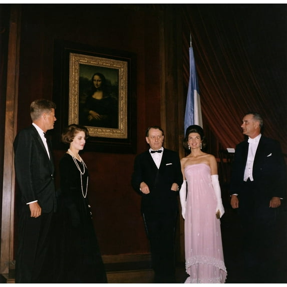 Mona Lisa History (24 x 18)