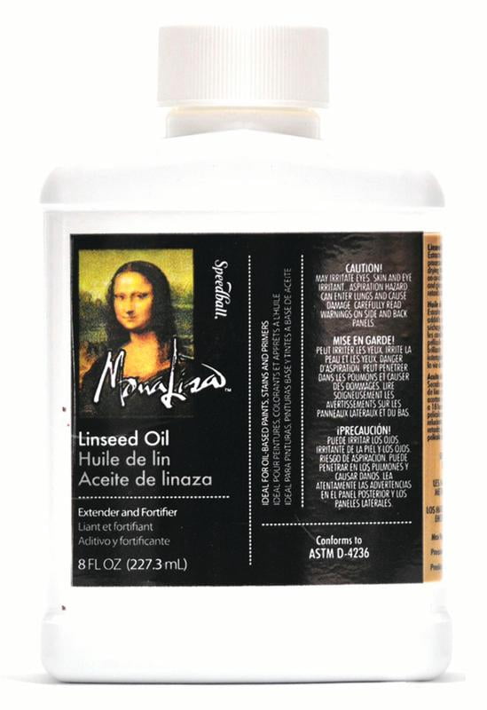 Mona Lisa Linseed Oil 8 oz.