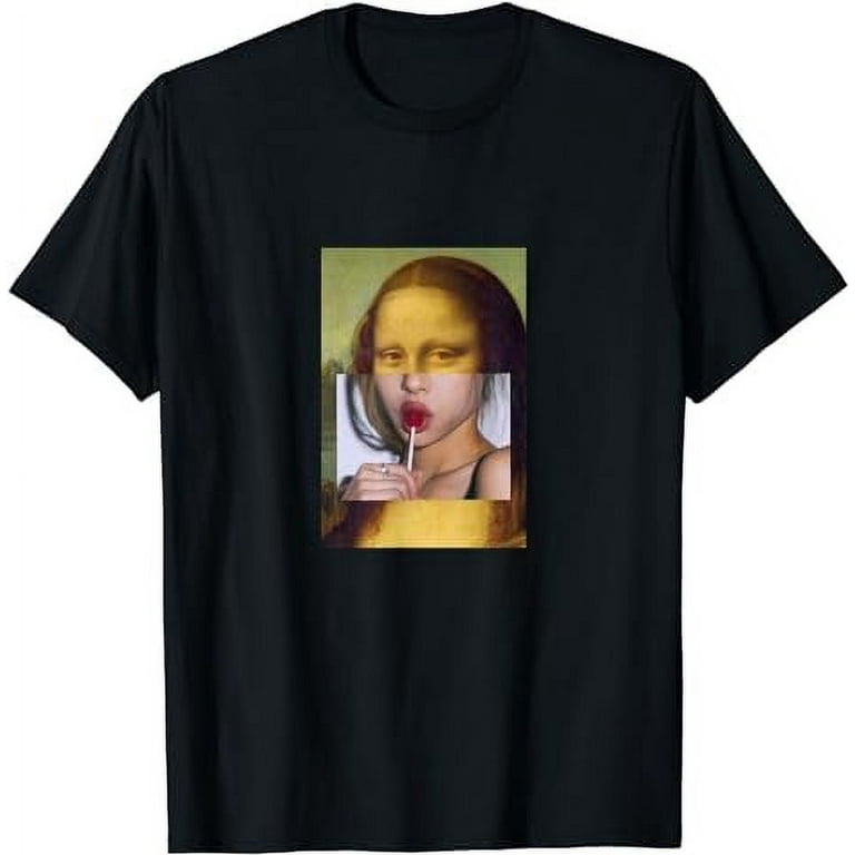 Mona Lisa Lollipop Gioconda T-Shirt