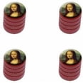 thumbnail image 1 of Mona Lisa Painting by Leonardo da Vinci Tire Rim Wheel Aluminum Valve Stem Caps, Multiple Colors, 1 of 1