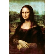Mona Lisa by Leonardo Da Vinci Poster 24.5 x 36.5 inches - Laminated