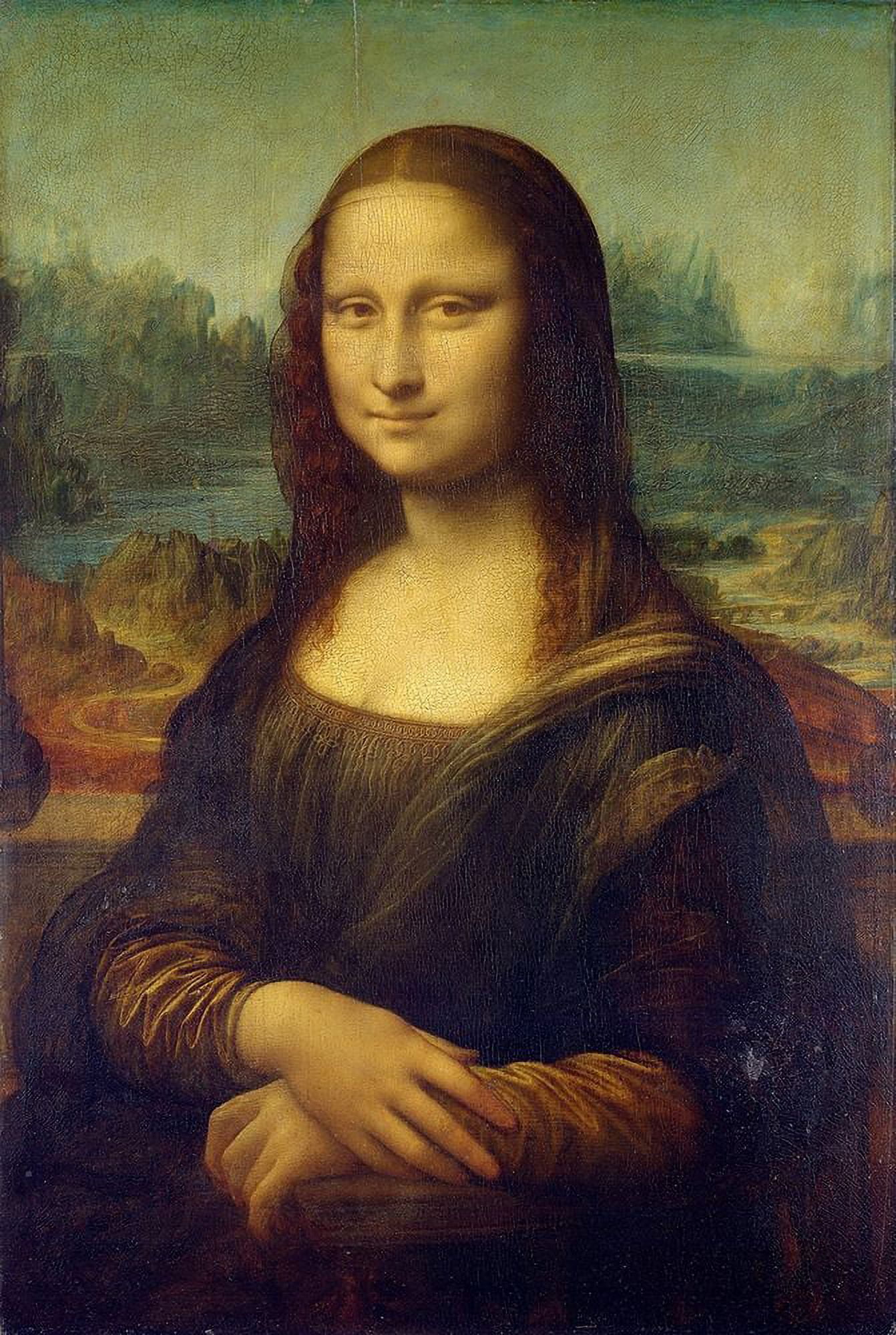 Mona Lisa by Leonardo da Vinci (18 x 24)